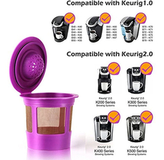 Goodcups - 6 Tazas Reutilizables K Para Keurig K-duo en internet