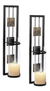 Shelving Solution - Soporte De Pared Para Velas 2 Unidades