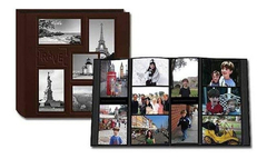 Álbum De Fotos Con Marco De Collage En Relieve, Color Marrón - comprar online