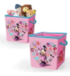 Cubos De Almacenamiento Disney Minnie Mouse 2 Color Rosa
