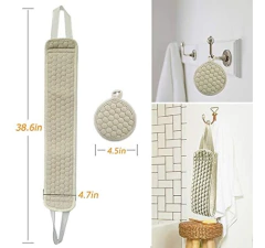 Imagen de Esponja Exfoliante Y Set Para Ducha.