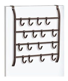 Soporte Sobre Puerta O Pared Organizador De 16 Ganchos - Danielle's Store