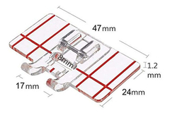 Prensatelas Plásticaspara Máquina De Coser - Alovea - comprar online