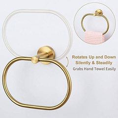 Toallero Giratorio De Acero Inoxidable Sus 304, Moderno - Danielle's Store