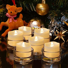 Amagic - Velas Luces Led,decoracion Navidad Plástico, 24 - comprar online