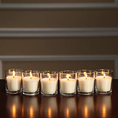 Hosley's Conjunto De 48 Velas Sin Perfume En Recipiente en internet