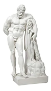 Estatua De Hércules Gris