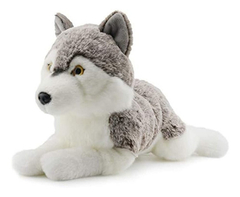 Oso De Peluche De Lobo Siberiano 14 PuLG - comprar online