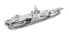 Fascinations - Kit Para Modelo De Metal 3d De Portaaviones