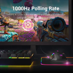 Redragon M601 Con Conexión De Cable Gaming Ratón , Ergonómic - tienda online