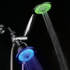 Combo De Cabezal De Ducha Led De 7 Colores en internet