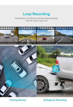 Akaso Dl12 2.5k Espejo Dash Cam 12 Pantalla Táctil Frontal Y