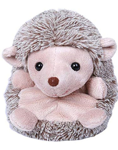 Peluche Diseño De Erizo, Color Marrón, 5.9in, Dilly Dudu