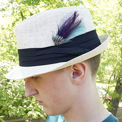 Plumas De Zucker Productos De Plumas Sombrero Adornos - comprar online