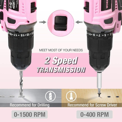 Taladro Inalámbrico Workpro 20v, Kit Completo - Danielle's Store