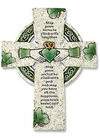 Cruz De Pared Irlandesa Con Bendición Tradicional Irlandesa