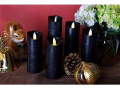 Velas Velas Sin Llama 5 Unidades, Funciona Con Pilas - comprar online