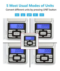 Báscula Digital De Bolsillo Para Alimentos, Tamaño Pequeño en internet