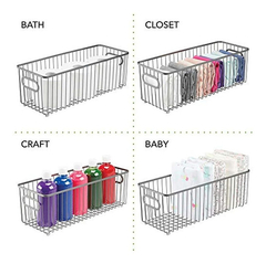 Cesta Organizadora De Metal Para Almacenamiento De Alimentos - Danielle's Store