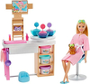 Barbie Mascarilla Facial Spa Day Playset Con Muñeca Barbie