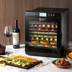 Magic Mill - Deshidratador De Alimentos (600 W, 10 Bandejas) - Danielle's Store