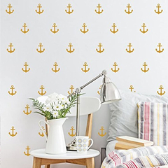 Ancla Náutica Calcomanía Decorativo Para Pared - comprar online