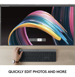 Teclado Inalámbrico Logitech Craft, Con Entrada De Dial - tienda online