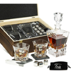 Juego De Decantador Frolk De Whisky Vasos, Cubos De Whisky