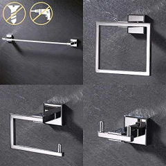 Conjunto De 4 Accesorios De Baño Para Montar En Pared en internet
