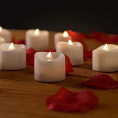 Amagic - Velas Luces Led,decoracion Navidad Plástico, 24 - tienda online