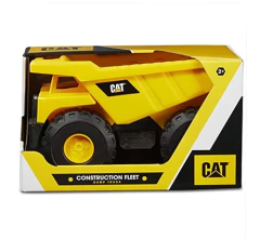 Imagen de Construcción Cat - Camión Volquete Amarillo