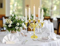 Candelabro De Metal De 5 Velas De 10.0 in - comprar online