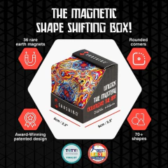 Cubo Mágico Shashibo, Con 36 Imanes, Hasta 70 Formas - comprar online
