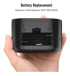 Reloj Despertador Para Niños Digital Luz Nocturna - tienda online