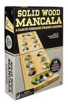 Mancala Plegable De Madera En Funda De Cartón