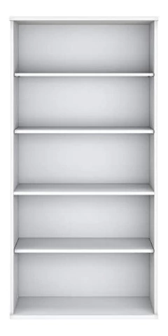 Estantería Multiusos De Madera Color Blanco De 5 Niveles. - Danielle's Store