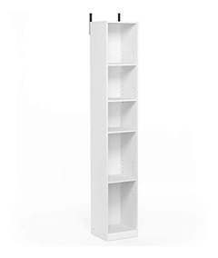 Estantería Multiusos De Mdf Color Blanco De 5 Niveles. en internet