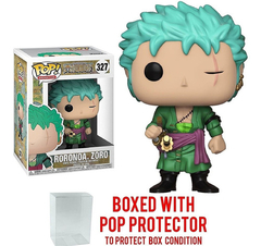 Figura De Acción Funko Pop, One Piece, Roronoa Zoro, #327