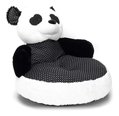 Sofa De Peluche Para Niños, Color Blanco Y Negro - comprar online