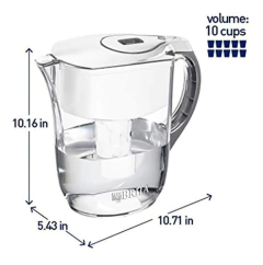 Jarra Filtro Lanzador De Agua Blanco - tienda online