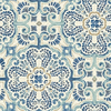 Papel Tapiz Con Diseño De Azulejos Florentinos