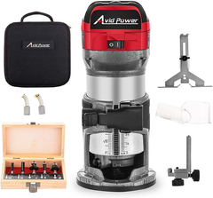 Enrutador Compacto Avid Power De 6.5amp 1.25 Hp + 5 Brocas