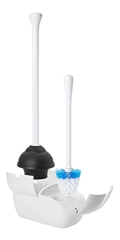Set De Cepillo Para Inodoro Y Desatascador - comprar online