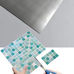 3d Mosaico Pegatina Azulejos Backsplash Papel De Contacto