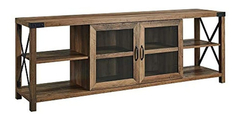 Imagen de Mueble Para Tv De Madera Y Metal Color Marrón