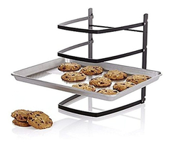 Estantería De Metal Color Negro De 4 Niveles Para Panadería. - comprar online