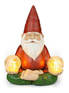 Vp Home Zen Yoga Gnome - Lámpara Solar De Jardín