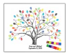 Thickening Cuadro Decorativo Motivo Árbol De Huellas