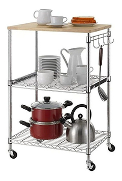 Estanterías, Carro De Cocina Con Ruedas,de Alambre - comprar online