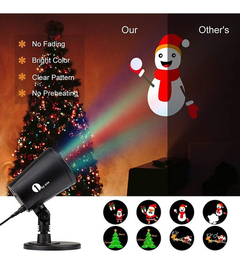 1byone Decoraciones Navideñas Proyector De Luz Imágenes - tienda online